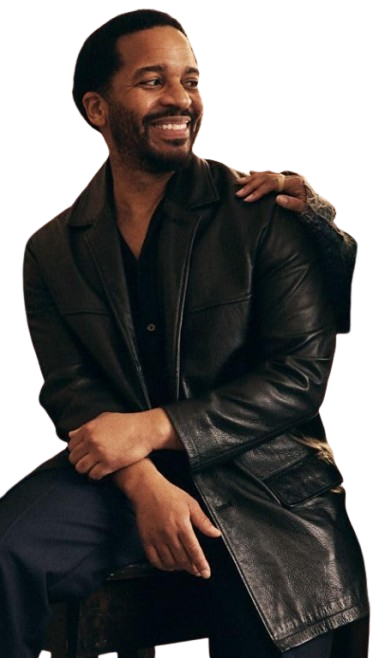 Andre Holland The Dutchman Clay Leather Blazer - Image 2
